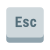 Esc icon