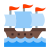 Großes Segelschiff icon