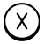 Circled X icon