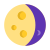 Luna calante icon