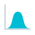 Histograma de distribución normal icon