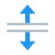 Dividir Vertical icon