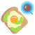 Avocado And Egg Toast icon