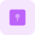 Lock encryption keyhole symbol for digital login icon