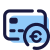 Bank Card Euro icon