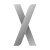 X icon