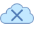 Cloud cancella icon