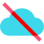 Cloud non disponibile icon