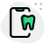 Smartphone to book a next dental Care Clinic visit appointment icon