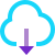 Scarica da Cloud icon