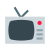 Télévision rétro icon