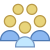 Grupos de usuarios icon