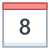 Calendar 8 icon