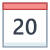 Calendário 20 icon