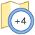 Zeitzone + 4 icon