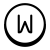 서클 W icon