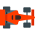 F1 Rennauto Vogelansicht icon