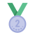 Medal Second Place icon