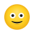 Slightly Smiling Face icon