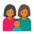 家庭两名女性皮肤类型 4 icon