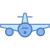 Flugzeug von vorn icon