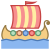 Wikingerschiff icon