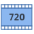 高清720p icon