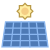 Pannello solare icon