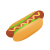 emoji de cachorro-quente icon
