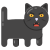 Gato negro icon