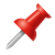 Stecknadel-Emoji icon