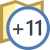 Zeitzone +11 icon