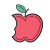 물린 애플 icon
