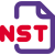 An NST file is a module used by NoiseTracker a freeware audio tracking program icon