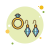 반지와 귀걸이 icon