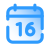 Kalender 16 icon