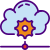 Cloud computing icon