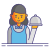 Waitress icon