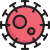 Corona virus icon