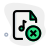 Error in playing the music for unknown format icon