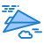 aeroplanino-di-carta-esterno-web-design-e-sviluppo-flatarticons-blue-flatarticons icon