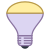 Mirrored Reflector Bulb icon