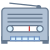 Radio de mesa icon