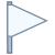 Bandeira vazia icon