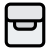 Headphone in the charging case recharging device icon