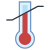 Sensível à temperatura icon