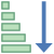 Ascending Sorting icon