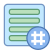 Flux d'activité avec hashtag icon