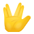 emoji de saudação ao vulcão icon