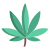 Foglia di Marijuana icon